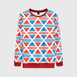 Свитшот женский Молоко СССР, цвет: 3D-красный