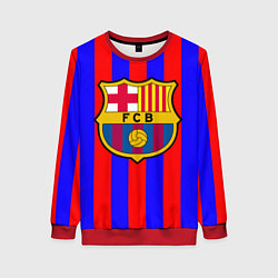 Свитшот женский Barca FCB Club, цвет: 3D-красный