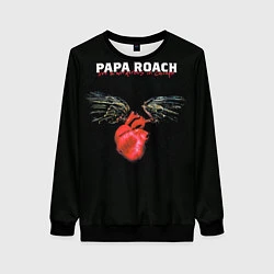 Женский свитшот Paparoach: Angel heart