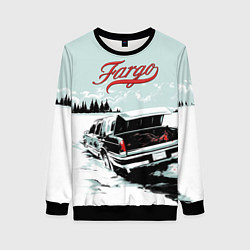 Свитшот женский Fargo Car, цвет: 3D-черный