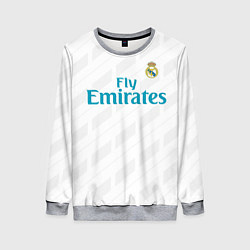 Свитшот женский Real Madrid, цвет: 3D-меланж