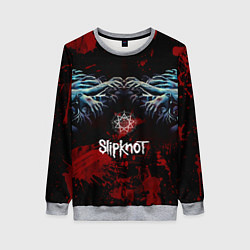Женский свитшот Slipknot руки зомби