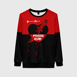 Женский свитшот Poison heart