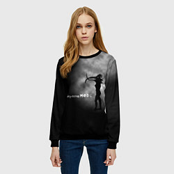 Свитшот женский Depeche Mode, цвет: 3D-черный — фото 2