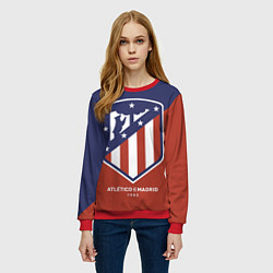 Свитшот женский Atletico Madrid FC 1903, цвет: 3D-красный — фото 2