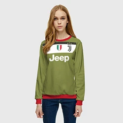 Свитшот женский Juventus FC: Dybala Bonus 17/18, цвет: 3D-красный — фото 2