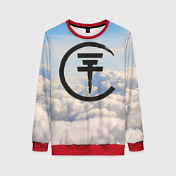 Женский свитшот Tokio Hotel: Clouds