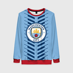 Свитшот женский FC Manchester City: Creative, цвет: 3D-красный