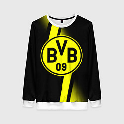 Свитшот женский FC Borussia Dortmund: Storm, цвет: 3D-белый