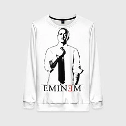 Свитшот женский Mr Eminem, цвет: 3D-белый