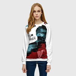 Свитшот женский Jefferson: Life is Strange, цвет: 3D-белый — фото 2