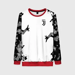 Свитшот женский FC Juventus: White Original, цвет: 3D-красный