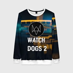 Женский свитшот Watch Dogs 2: Tech Scheme