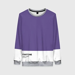 Женский свитшот Pantone: Ultra Violet