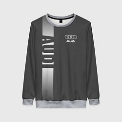 Свитшот женский Audi: Grey Sport, цвет: 3D-меланж