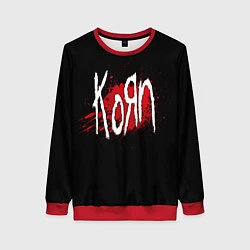 Женский свитшот Korn: Blood