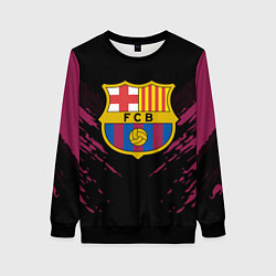 Свитшот женский Barcelona FC: Sport Fashion, цвет: 3D-черный