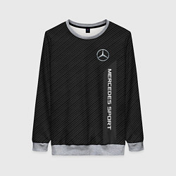 Свитшот женский Mercedes AMG: Sport Line, цвет: 3D-меланж