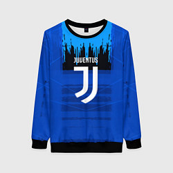 Женский свитшот FC Juventus: Blue Abstract