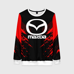 Женский свитшот Mazda: Red Anger
