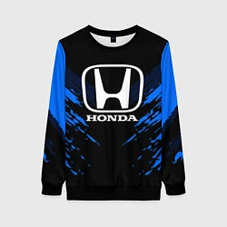 Женский свитшот Honda: Blue Anger