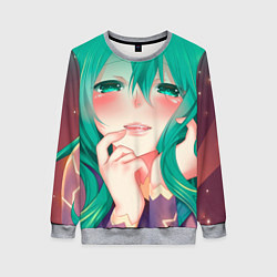 Женский свитшот Miku Ahegao