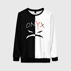 Свитшот женский ONYX, цвет: 3D-черный