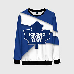 Свитшот женский Toronto Maple Leafs, цвет: 3D-черный