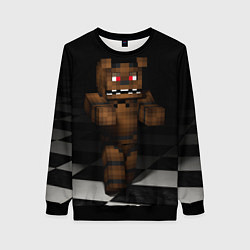 Женский свитшот Minecraft: Freddy FNAF