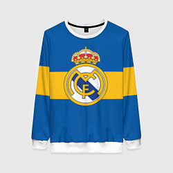 Свитшот женский Реал Мадрид, цвет: 3D-белый