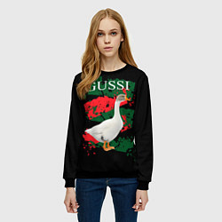 Свитшот женский GUSSI Hype, цвет: 3D-черный — фото 2