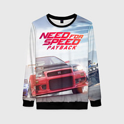Свитшот женский Need for Speed: Payback, цвет: 3D-черный