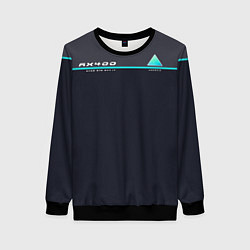 Свитшот женский Detroit: AX400, цвет: 3D-черный