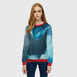 Свитшот женский Dota 2: Morphling, цвет: 3D-красный — фото 2