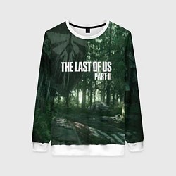 Свитшот женский The Last Of Us: Dark Forest, цвет: 3D-белый