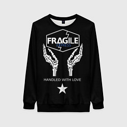 Свитшот женский Death Stranding: Fragile Express, цвет: 3D-черный