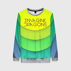 Женский свитшот Imagine Dragons: Lime Colour