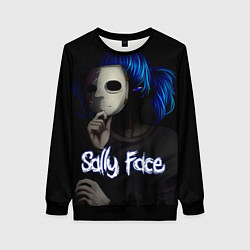 Свитшот женский Sally Face: Dark Mask, цвет: 3D-черный