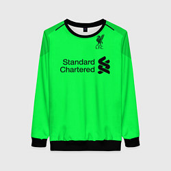 Свитшот женский Liverpool: Alisson GK 18-19, цвет: 3D-черный