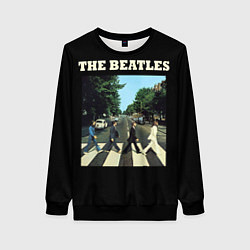 Свитшот женский The Beatles: Abbey Road, цвет: 3D-черный