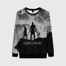 Свитшот женский God of War: Grey Day, цвет: 3D-черный