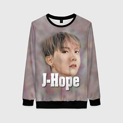 Свитшот женский BTS J-Hope, цвет: 3D-черный