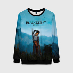 Свитшот женский BLACK DESERT, цвет: 3D-черный