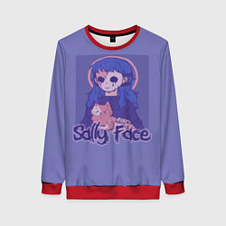 Женский свитшот Sally Face: Violet Halo