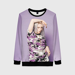 Женский свитшот Billie Eilish: Violet Camo