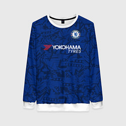 Свитшот женский Chelsea home 19-20, цвет: 3D-белый