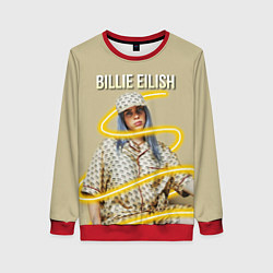 Свитшот женский BILLIE EILISH, цвет: 3D-красный