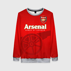 Свитшот женский Arsenal, цвет: 3D-меланж