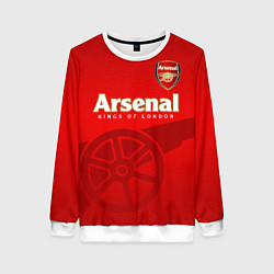 Свитшот женский Arsenal, цвет: 3D-белый