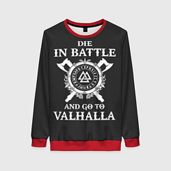 Свитшот женский Vikings, цвет: 3D-красный